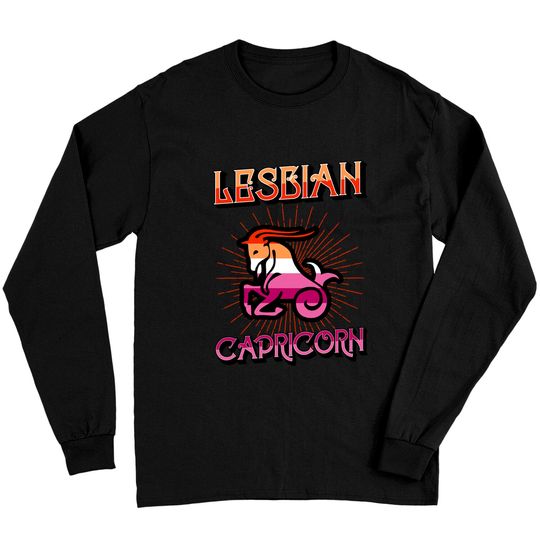 Discover Lesbian Capricorn Zodiac Sign Birthday Horoscope Long Sleeve