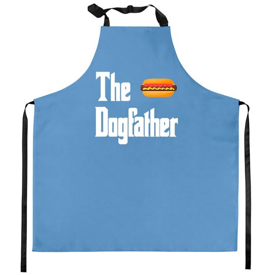 Discover Dogfather Hot Dog Kitchen Aprons