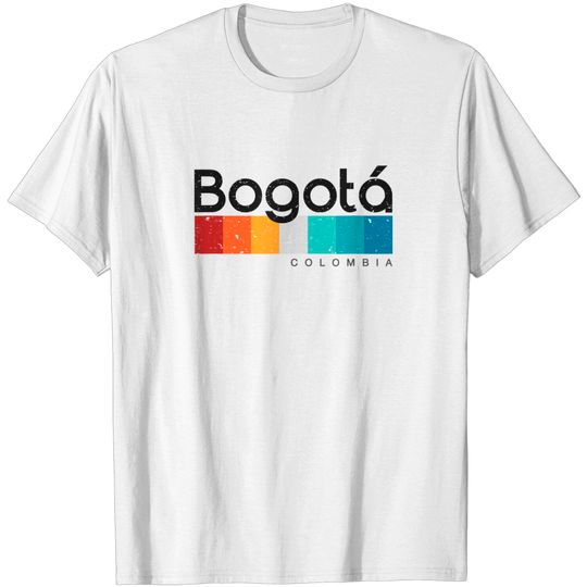 Discover Bogota Colombia Vintage Design T-shirt