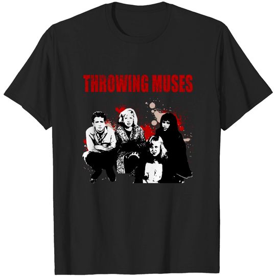 Discover Throwing Muses-stencil - Alternative Rock Music - T-Shirt