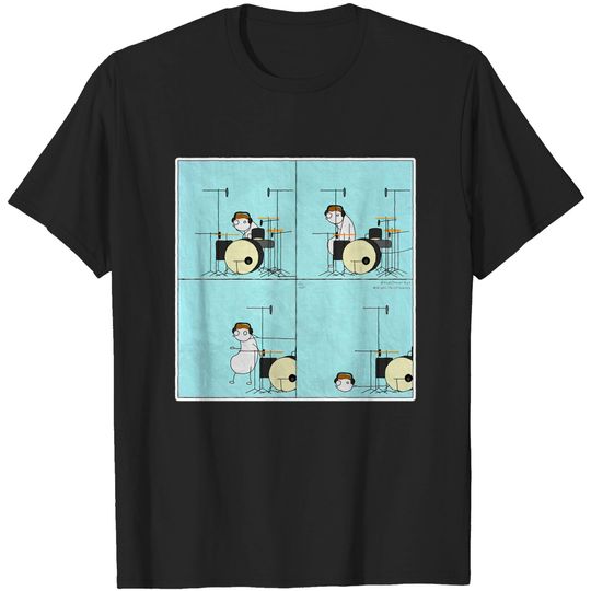 Discover Headphones Attached in the Studio - Recording Studio - T-Shirt