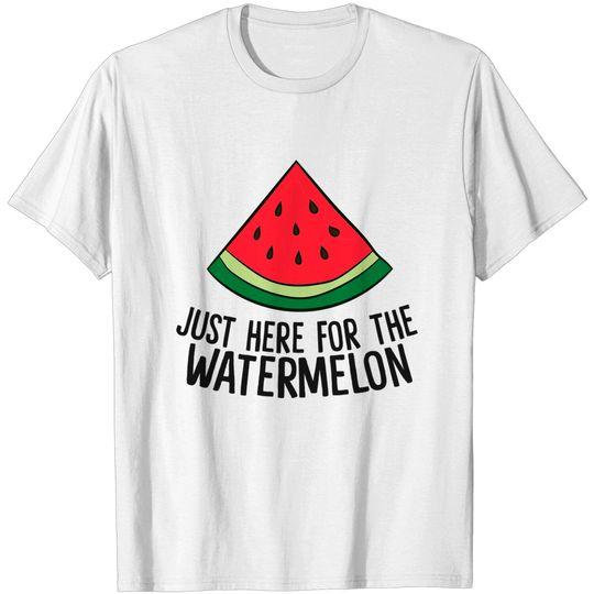 Discover Just Here For The Watermelon Summe Melon Watermelon T-shirt