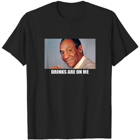 Discover Bill Cosby Unisex T-Shirt Gifts Shirts for Men Women, Custom Illustrated T Shirt Black
