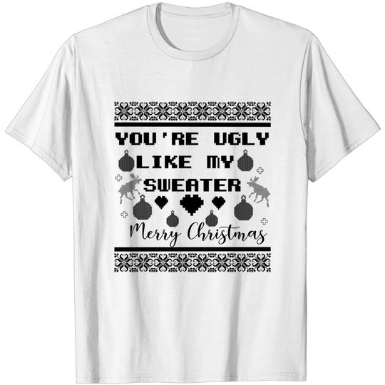 Discover Ugly Christmas Sweater - Ugly Christmas Sweater - T-Shirt