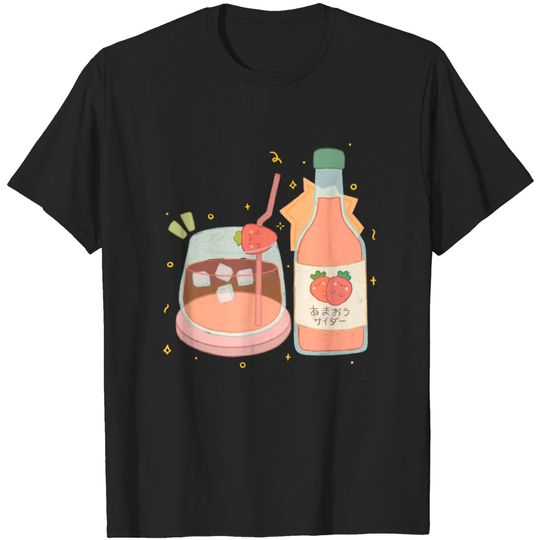 Discover Japanese Strawberry Drink - Juice - T-Shirt