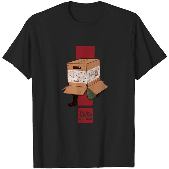 Discover Think INSIDE the box. - Metal Gear Solid - T-Shirt