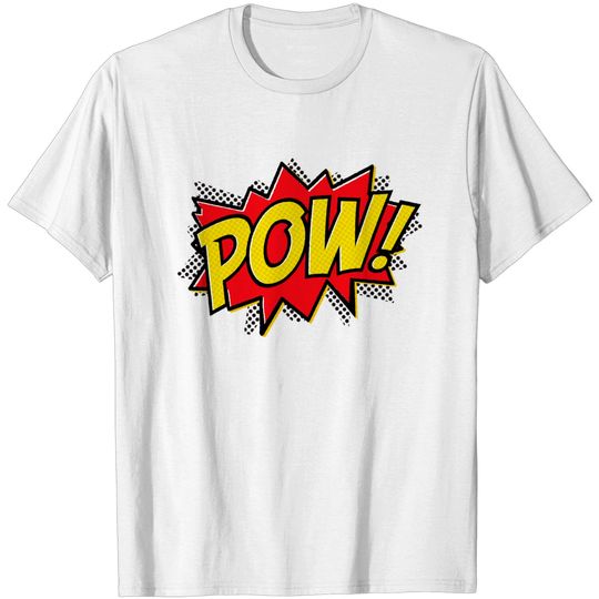 Discover Comic Pow T-shirt Book