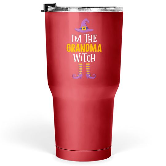 Discover I'm The Grandma Witch Halloween Grandmothers Tumblers 30 oz