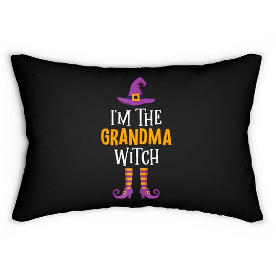 Discover I'm The Grandma Witch Halloween Grandmothers Lumbar Pillows