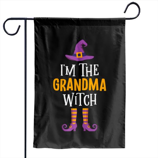 Discover I'm The Grandma Witch Halloween Grandmothers Garden Flags