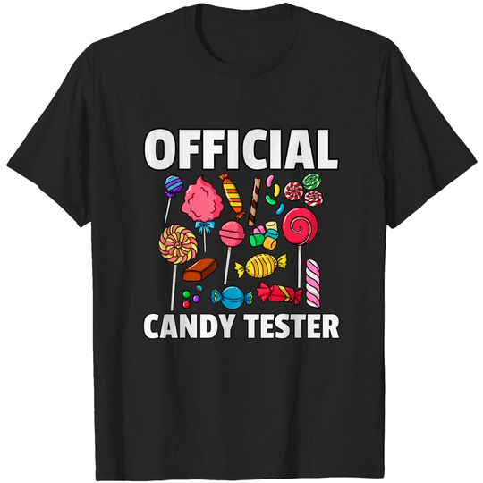 Discover Candy Tester Lollipop Sweets Gift Halloween T-Shirt