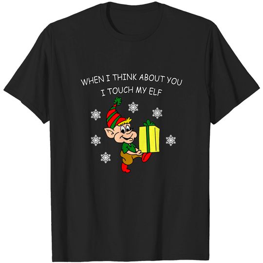 Discover Touch my Elf - Ugly Sweater Christmas - T-Shirt