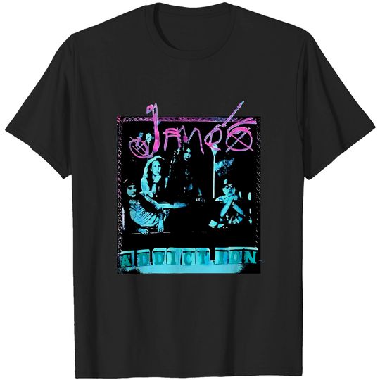 Discover Lollapalooza Janes Addiction Concert Vintage 1991 T-shirt