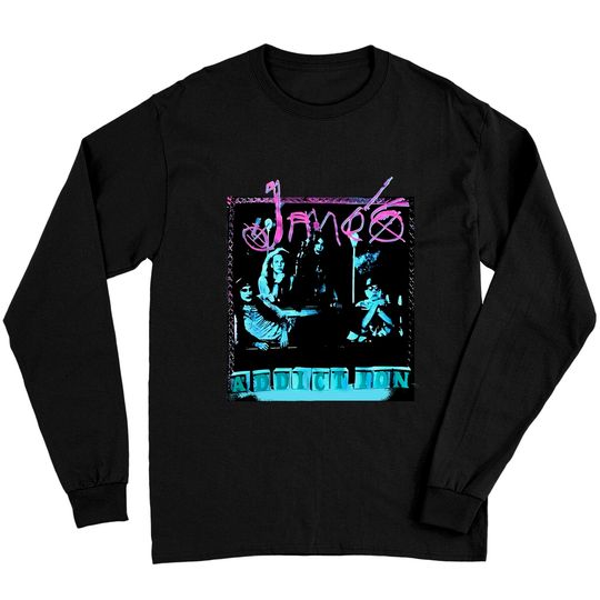 Discover Lollapalooza Janes Addiction Concert Vintage 1991 Long Sleeves