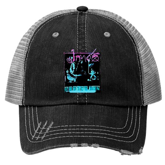Discover Lollapalooza Janes Addiction Concert Vintage 1991 Trucker Hats