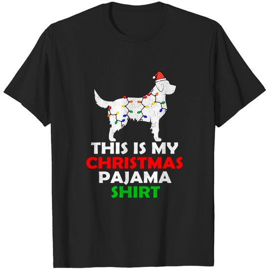 Discover this is my christmas retriever - This Is My Christmas Pajama - T-Shirt