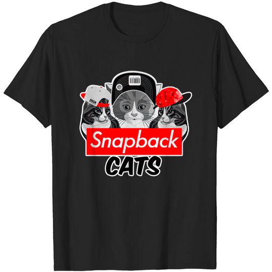 Discover Snapback Cats - Snapback - T-Shirt