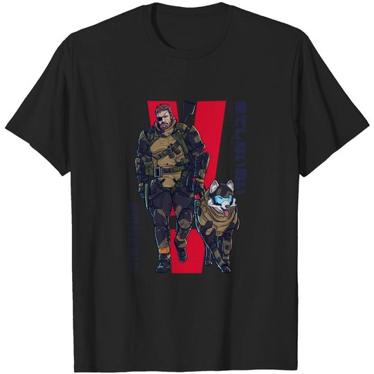 Discover Big Boss ft. DD (Light) - Metal Gear Solid - T-Shirt