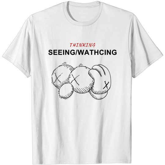 Discover KAWS THINKING/WATCHING/SEEING - Thinking - T-Shirt