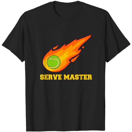 Discover Tennis Serve Tennis Player Costume T-Shirt