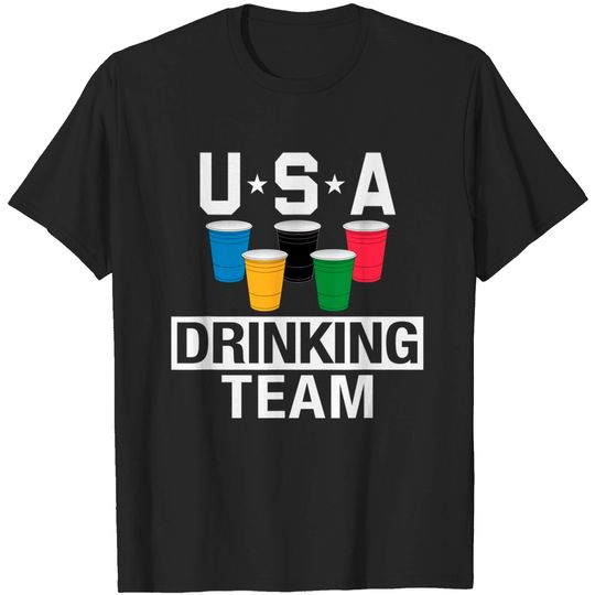 Discover USA Drinking Team Party T-Shirt