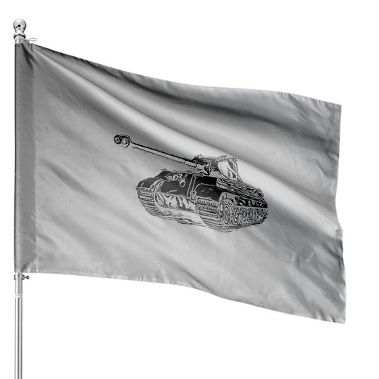 Discover Tiger II German Heavy Tank WW2 Panzer Armored - Tiger Ii German Panzer Tank - House Flags