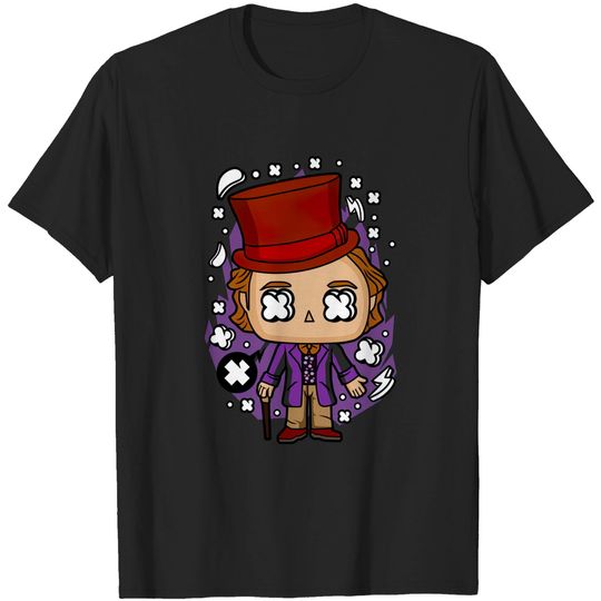 Discover Willy Wonka Pop Art - Willy Wonka - T-Shirt