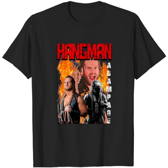 Discover Hangman Vintage - Adam Page - T-Shirt