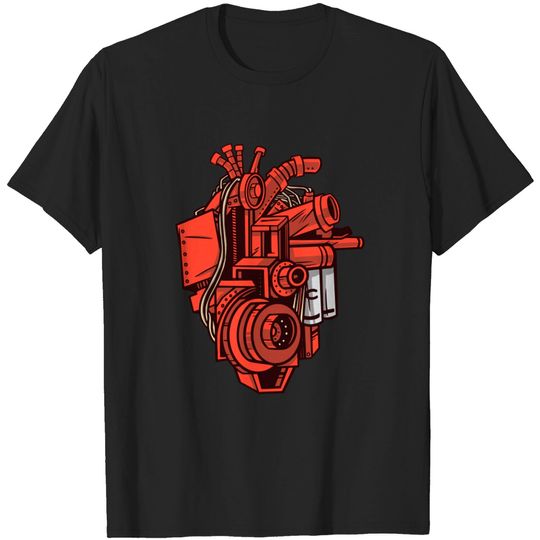 Discover Mechanical Heart - Mechanical - T-Shirt