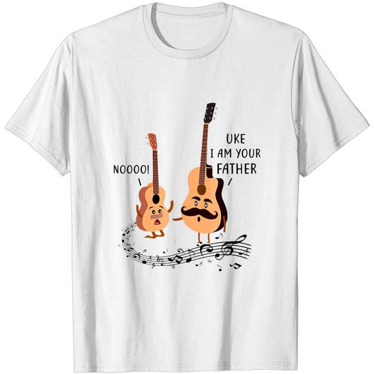 Discover Uke I Am Your Father T Shirt Ukulele Guitar Music T Shirt