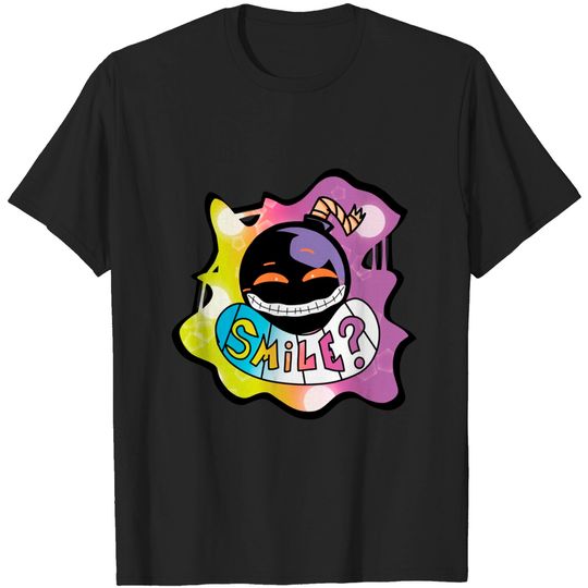 Discover Fnf Whitty mod character graffiti smile - Emoji Fnf - T-Shirt