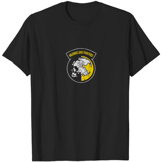 Discover Military without borders - Metal Gear Solid - T -shirt