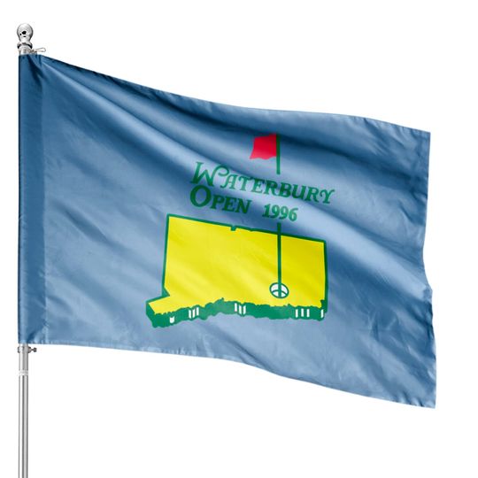 Discover Happy Gilmore - Waterbury Open In Masters Style - Happy Gilmore - House Flags