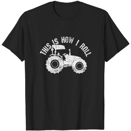 Discover Tractors Farmer Rancher Funny Saying Vintage Gift T-Shirt
