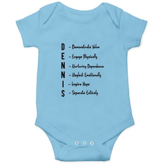 Discover The Dennis System - Always Sunny In Philadelphia - Onesies
