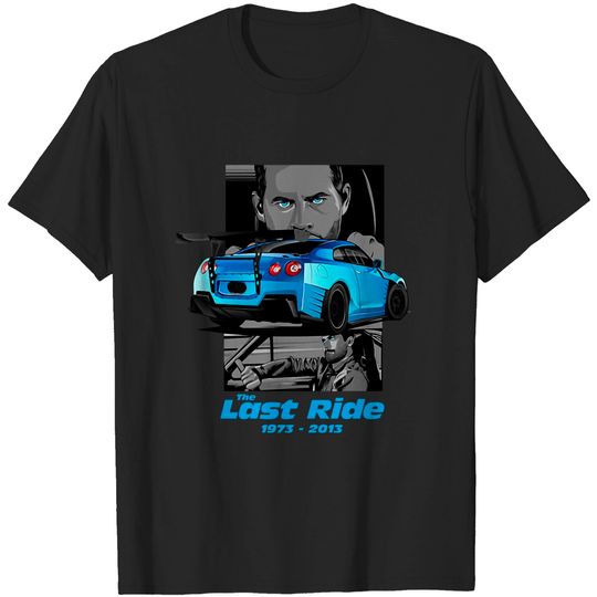 Discover Paul Walker The Last Ride - Paul Walker - T-Shirt