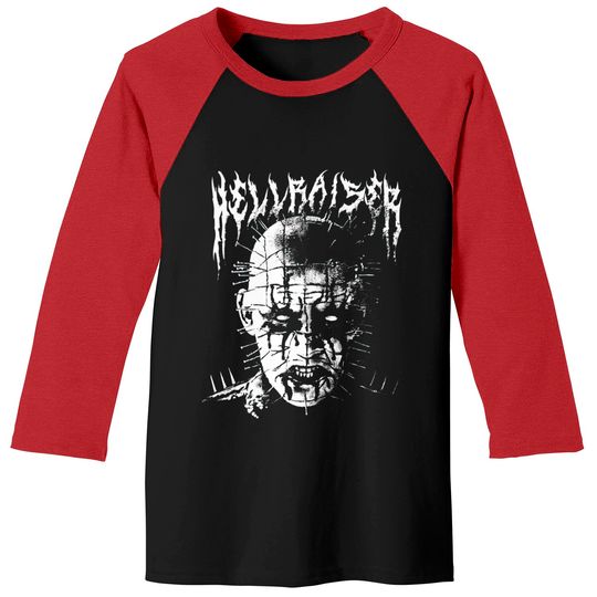 Discover Black Metal Pinhead - Hellraiser - Baseball Tees