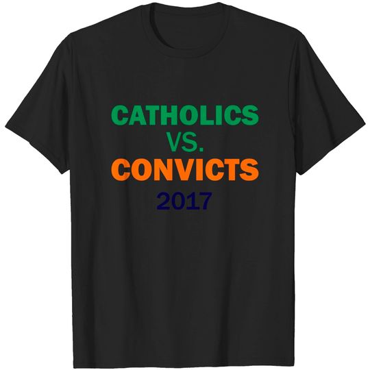 Discover Catholics vs. Convicts 2017 T-Shirt