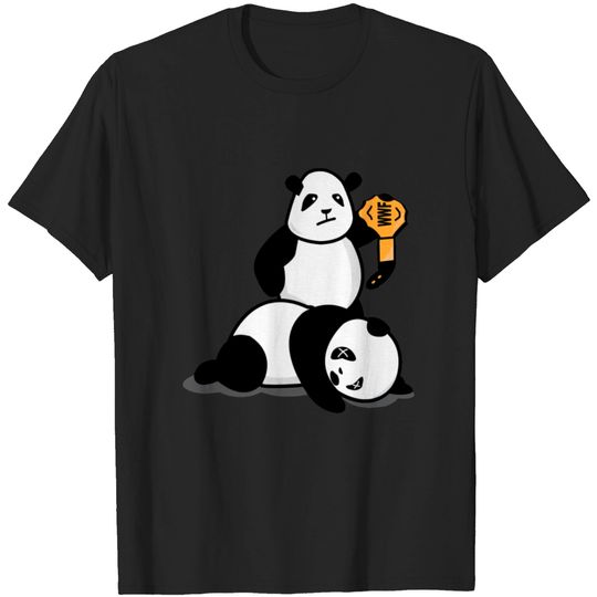 Discover WWF Panda Parody - Wwf Parody - T-Shirt