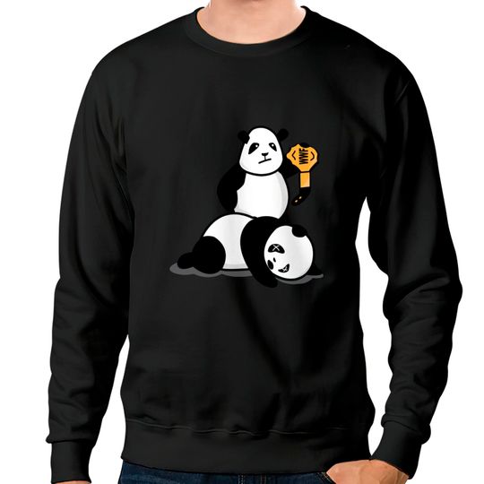 Discover WWF Panda Parody - Wwf Parody - Sweatshirts