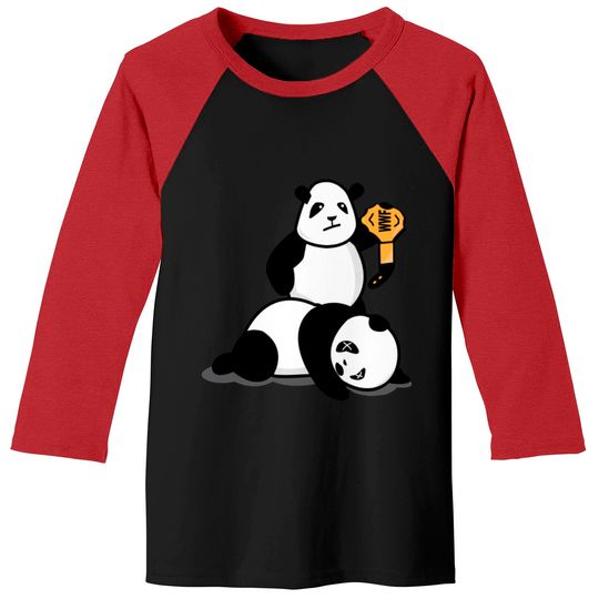 Discover WWF Panda Parody - Wwf Parody - Baseball Tees