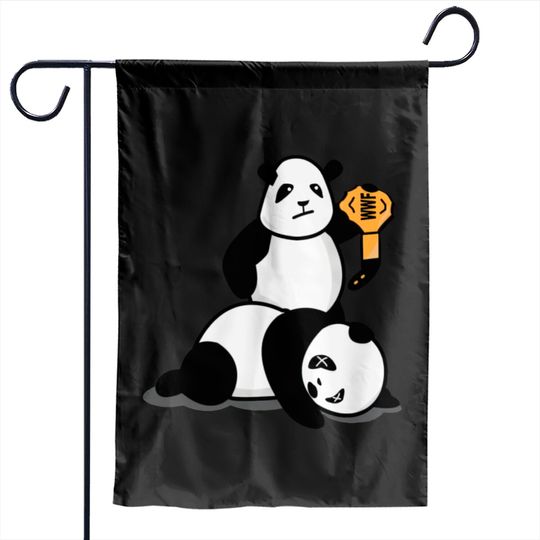 Discover WWF Panda Parody - Wwf Parody - Garden Flags