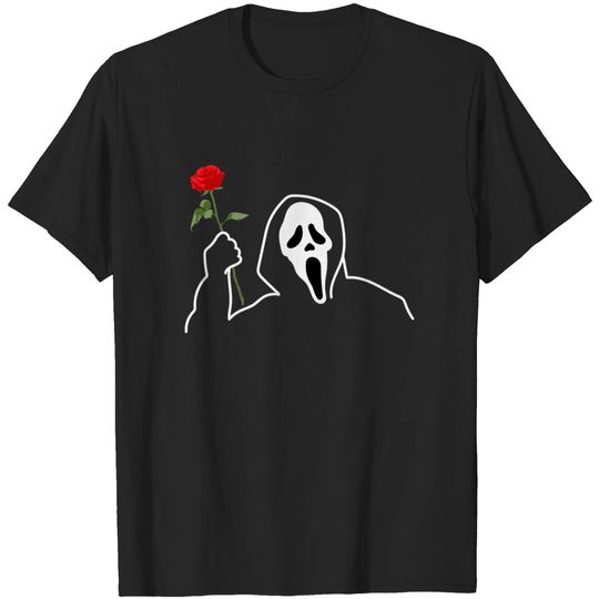 Discover Scream Rose - Banksy - T-Shirt