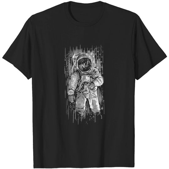 Discover Astronaut Flag Science Shirt