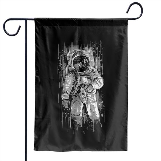 Discover Astronaut Flag Science Garden Flags