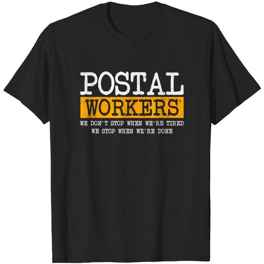 Discover Mail Man & Lady Rural Carrier Gifts Postal Worker T-Shirt