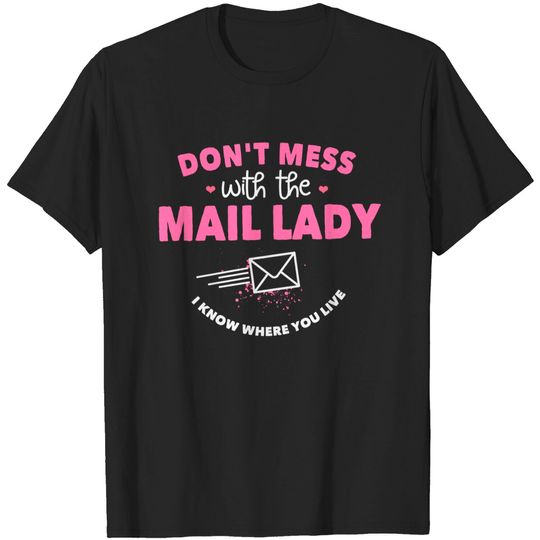Discover Postal Worker Gifts Funny Mail Carrier Mail Lady Post Office T-Shirt
