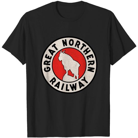 Discover Great Northern Railway - Great Northern Railway - T-Shirt