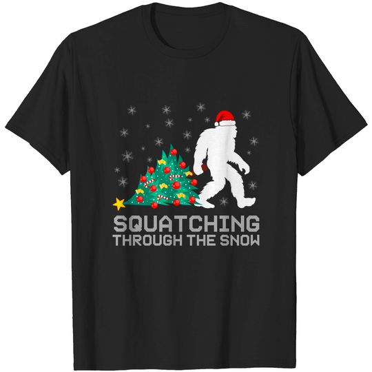 Discover Sasquatch Christmas T-Shirts