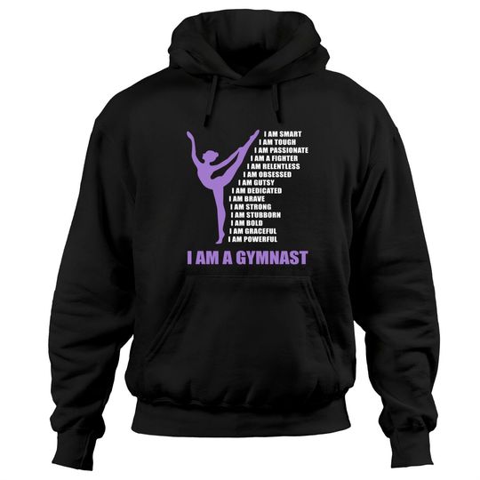 Discover I Am A Gymnast Gifts For Girls Gymnastics Gift Ideas Pullover Hoodie